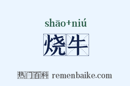 烧牛是什么意思的图片